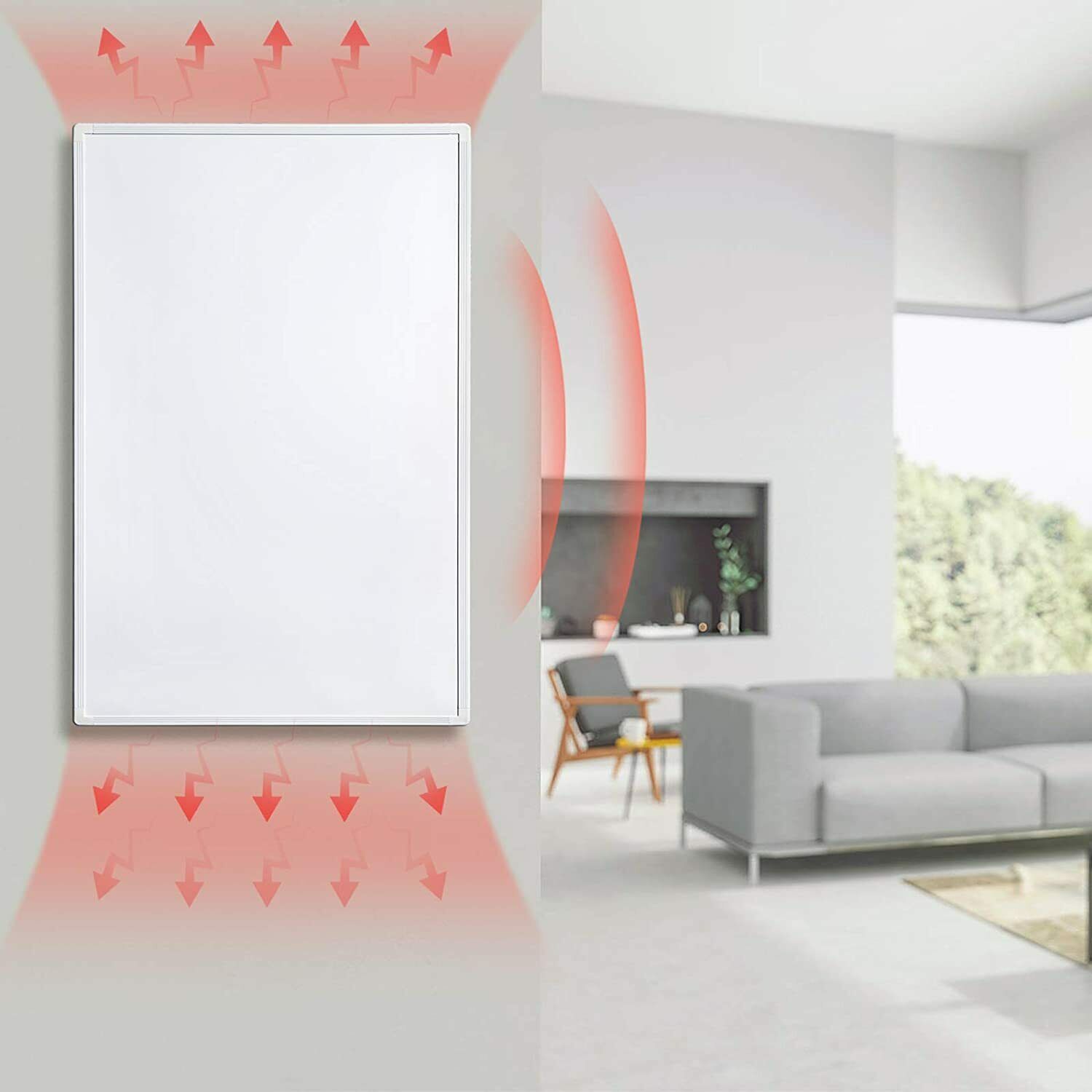 Wall shop radiant heater